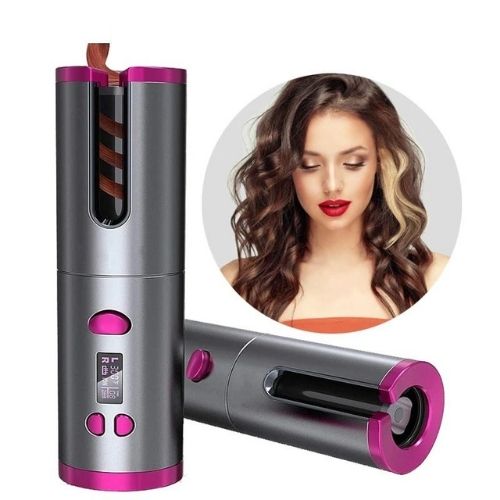 Cordless Automatic Hair Curler – 5000mAh, Auto-Curl Timer, 150-200°C