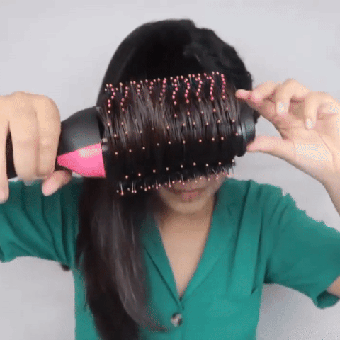 4-in-1 Hair Dryer Brush – Blow Dry, Straighten, Curl & Volumize